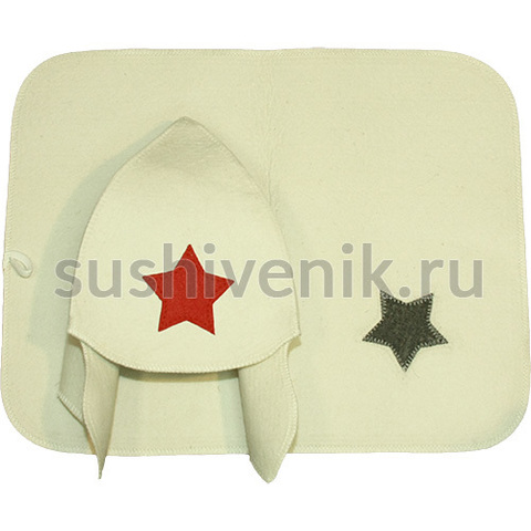 Комплект Буденовка (белый) - 6