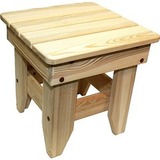 Табурет из лиственницы под таз 30*30*30 - 3