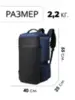 Картинка рюкзак для путешествий Ozuko 9326 Blue - 2