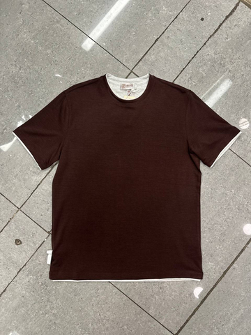 Футболка Brunello Cucinelli 196098brown