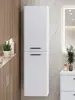 BelBagno DUE-1500-2A-SC-BL-P DUE Шкаф подвесной с двумя распашными дверцами с доводчиками, с двумя полками, универсальный, Bianco Lucido, 400x300x1500