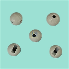 Вольфрамовые головки Anglerfish TUNGSTEN BEADS 3,5мм 0,3г цвет Белый Glow Fluo (светонакопитель) 5шт/уп. Продажа от 5 уп.
