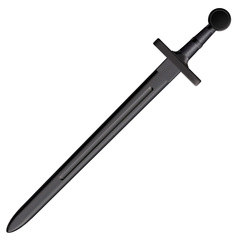 Фото Тренировочный меч Cold Steel Medieval Training Sword, полипропилен, черный