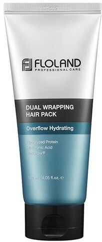 Увлажняющая маска для сухих волос Floland Dual Wrapping Hair Pack Overflow Hydrating 120 мл.
