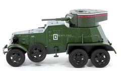 BA-6 Military Armored Car USSR 1:43 DeAgostini Service Vehicle #67