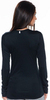 Футболка Nike Miler LS Top (W) /Рубашка беговая чёрная - 4