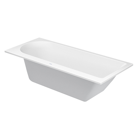 Duravit Darling 700241000000000 Ванна 1700х700 мм, акриловая, прямоугольная встраиваемая или с панелями,с наклоном для спины справа, цвет белый