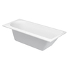 Duravit Darling 700241000000000 Ванна 1700х700 мм, акриловая, прямоугольная встраиваемая или с панелями,с наклоном для спины справа, цвет белый