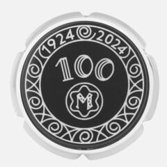 Запонки Meisterstück NIB DÉCOR 100 лет, черные
