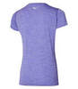 Mizuno Impulse Core Tee беговая футболка женская blue - 2