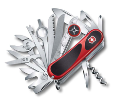 Фото Нож перочинный Victorinox EvoGrip S54, сталь X50CrMoV15, рукоять термопластик GRN, красно-черный
