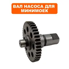 Вал QUATTRO ELEMENTI PALERMO 110/125Turbo помпы в сборе с шестерней (242-298-P181)