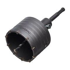 Коронка по бетону SDS-plus, М22 х 80 мм, центрирующее сверло (РемоКолор) 36-7-780
