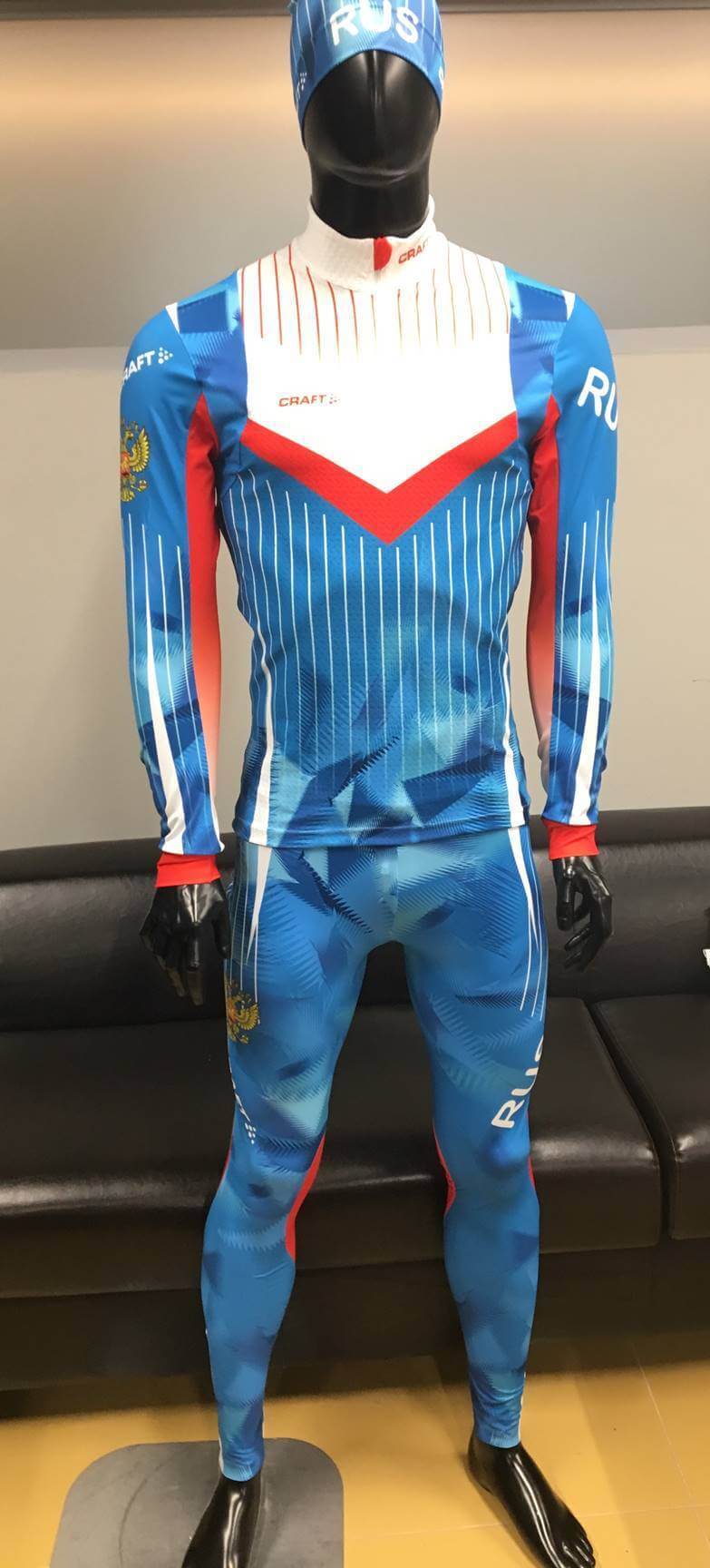 Элитный гоночный комбинезон Craft Ski Team Russia - 2
