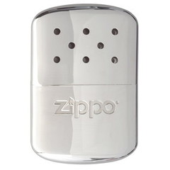 Фото Каталитическая грелка ZIPPO, алюминий с покрытием High Polish Chrome, серебристая, 12 ч, 66x13x99 мм