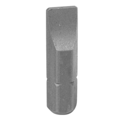 KING TONY (102507S1) Вставка (бита) торцевая 1/4", L = 25 мм, Slotted, SL7.0 х 1.2 мм