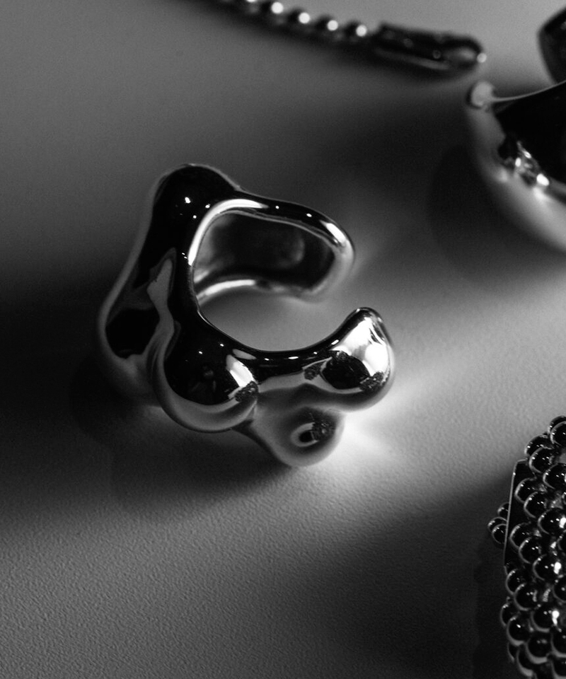 Кафф CORAL silver