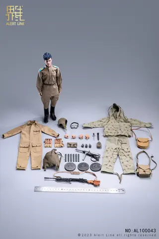 Фигурка Советский десантник ВОВ 1/6