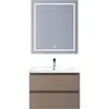 BelBagno KRAFT-750-2C-SO-СO База под раковину подвесная с фрезерованными ручками по всей длине фасада с двумя выкатн. ящ., Бежевый Мат., 750x455x500