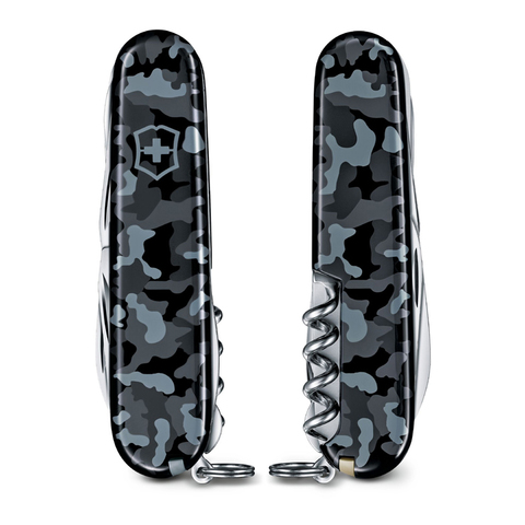 Нож складной Victorinox Huntsman, 91 mm Navy Camouflage (1.3713.942)