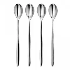 Набор из 4-х ложек с длинной ручкой ROBERT WELCH Hidcote Bright арт.HIDBR1025V/4