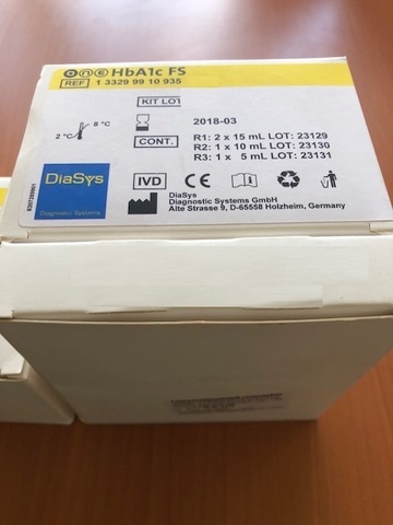 Гликозилированный гемоглобин one HbA1c FS 45мл /DiaSys Diagnostic Systems GmbH, Германия/