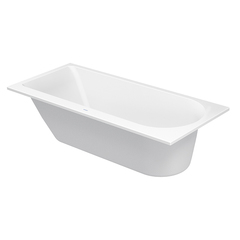 Duravit Darling 700242000000000 Ванна 1700х750 мм, акриловая, прямоугольная встраиваемая или с панелями,с наклоном для спины слева, цвет белый фото