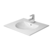 Duravit Darling 499630030 Раковина для мебели с перел., с 3 отв. под смес., 630x520мм, цвет: Белый