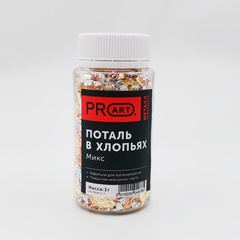 Поталь хлопья МИКС (золото, серебро, медь) для творчества и маникюра, ProArt