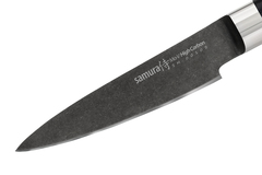 Нож кухонный овощной 90мм Samura Mo-V Stonewash SM-0010B/K