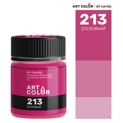 Сухой жирорастворимый краситель, 5 гр. Розовый Art Color (Oil Candy)