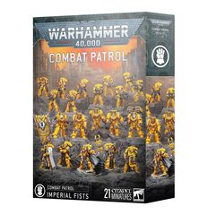 Набор пластиковых моделей Warhammer 40000 Combat Patrol: Imperial Fists (2025)