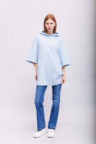 Marc Cain Sports Худи хлопковый свободного кроя