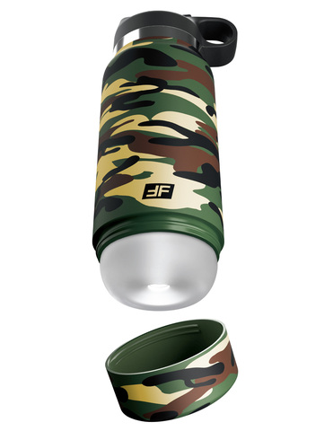 Мастурбатор Fap Flask Thrill Seeker Discreet Stroker Камуфляжный - Frosted Pipedream RD63020PD