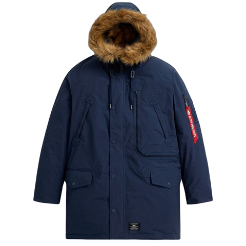 Парка Alpha Industries N-3B Alpine Parka Gen ll Rep. Blue (Синяя)