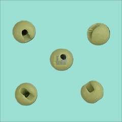 Вольфрамовые головки Anglerfish TUNGSTEN BEADS 3,5мм 0,3г цвет Белый Glow Fluo (светонакопитель) 5шт/уп. Продажа от 5 уп.