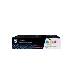 Картридж лазерный HP 126A CF341A CMY для LJ CP1025 (3шт/уп)