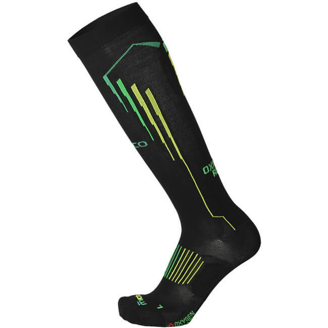 Компрессионные носки гольфы Mico Compression Run черные