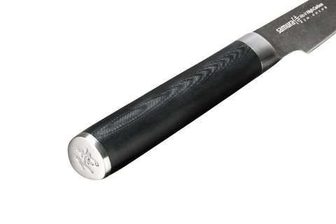 Нож кухонный овощной 90мм Samura Mo-V Stonewash SM-0010B/K