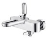 WasserKRAFT Kammel 1801 Смеситель для ванны с коротким изливом, цвет: хром