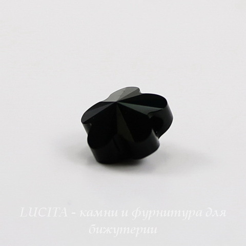 5744 Бусина в виде цветка Сваровски Jet 8 мм ()