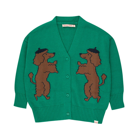 Кардиган Tinycottons Poddle Green