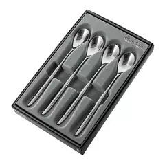 Набор из 4-х ложек с длинной ручкой ROBERT WELCH Hidcote Bright арт.HIDBR1025V/4