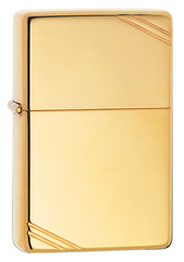 Фото Зажигалка ZIPPO Vintage™ с покрытием High Polish Brass