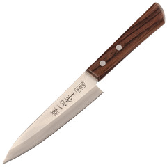 Фото Кухонный нож Kanetsugu Special Offer 2001, рукоять - розовое дерево, сталь AUS-8, Tojiro