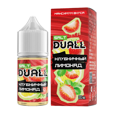 Жидкость DUALL EXTRA Salt 2% HARD 30 ml - Клубничный лимонад