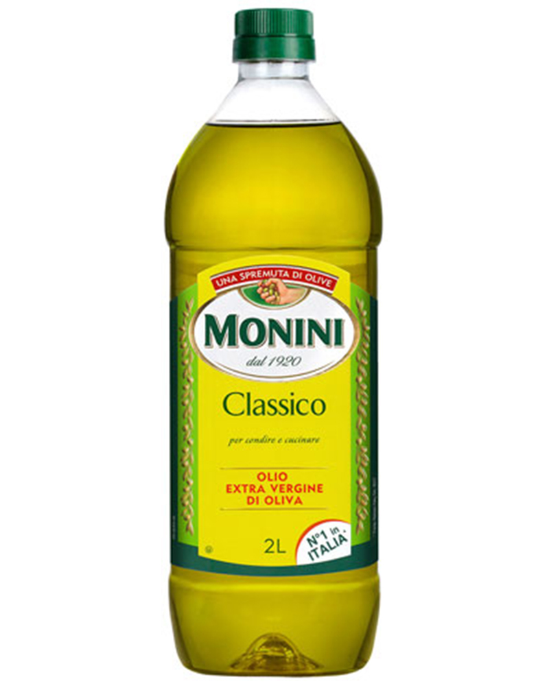 Масло оливковое Monini Экстра Вирджин Классико 2 л, пластик