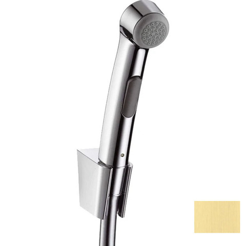 Hansgrohe 32129950 Гигиенический душ с держателем и шлангом 125 см, шлифованная медь