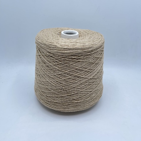 Luxury Selection by RiGo (пр.Италия), art- Cotlino, 500 м/100гр, 60% Хлопок 40% Лен ,цвет-Песочный,арт.24258