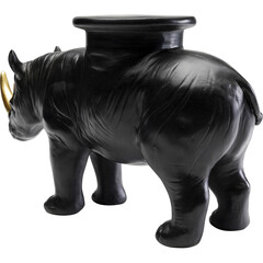 Фигура декоративная Rhino «Носорог» 41 см, Чёрный